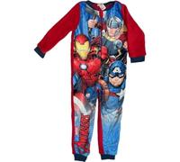 arlis Grenouillères Avengers - Pyjama Combinaison Avengers (FR/ES, Âge, 6 Ans, Taille Normale, Pyjama Combinaison Avengers-A)