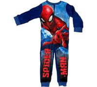 arlis Grenouillères Spiderman - Pyjama Combinaison Polaire Spiderman (FR/ES, Âge, 5 Ans, Taille Normale, Spiderman-B)