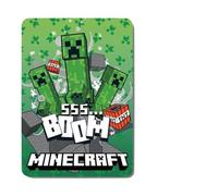 arlis Minecraft Plaid Polaire Enfants 100% Polyester 100 x 140 cm