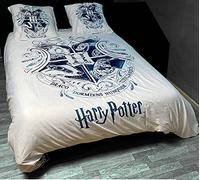Arlis Parure de Couette Harry Potter - Housse 200x200 cm + 2 Taies 63x63 cm - Pour 2 Personnes