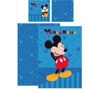 arlis Parure de Couette Mickey Disney - 1 Housse de Couette 140x200 + 1 taie 63x63cm (Parure de lit Mickey - C)