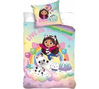 arlis Parure de Couette Parure de Lit Gabby et la Maison Magique - 1 Housse de Couette Gabby (Parure de Lit Gabby et la Maison Magique, 140 x 200 cm | 65 x 65 cm)