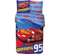 arlis Parure de Lit Cars pour Enfant, Housse de Couette Réversible 140x200 cm, Taie d'oreiller 63x63 cm, 100% Coton (Parure de lit Cars, 140 X 200 Cm)