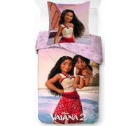 arlis Parure de Lit Vaiana en Coton, Housse de Couette Réversible avec Taie d'oreiller - 100% Coton (Parure Vaiana- b)