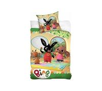 arlis Parure Housse de Couette Bing - 1 Housse de Couette + 1 taie d'oreiller - 100% Coton (Parure de lit Bing, 140 X 200 Cm)