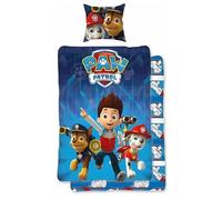arlis Parure Housse de Couette Paw Patrol - 1 Housse de Couette + 1 taie d'oreiller - 100% Coton (140 X 200 cm, Parure de lit Pat' Patrouille)