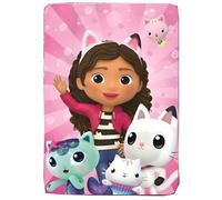 arlis Plaid Polaire en Gabby et la Maison Magique 100 X 140 Cm (Plaid Polaire Gabby et la Maison)