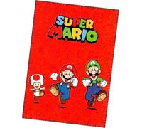 arlis Plaid Polaire en Licence Mario100 X 140 Cm (Plaid Mario - A)