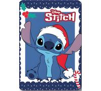 arlis Plaid Polaire en Stitch 100 X 140 Cm (Plaid Stitch Bleu)