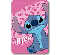 arlis Plaid Polaire en Stitch 100 X 140 Cm (Plaid Stitch Rose)