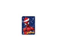 arlis Plaid Polaire Enfants Licence 100 X 140 CM (Plaid Spiderman Noel)