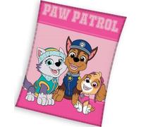 Arlis Plaid Polaire Paw Patrol en Rose 100 X 140 Cm (Plaid Polaire Paw Patrol Rose)