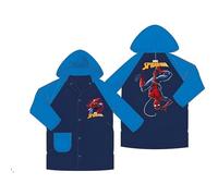 arlis Pocho imperméable pour Spiderman (FR/ES, Âge, 4 ans, Taille normale, Imperméable Spiderman -bleu)