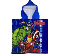 Poncho de bain Avengers à capuche - 50 x 100 cm (FR/ES, Âge, 1 an, 8 ans, Poncho de bain Avengers)