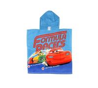 arlis Poncho De Bain Cars à Capuche en coton (FR/ES, Âge, Taille unique, Taille normale, Poncho de bain Cars)