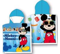 Poncho De Bain en Mickey à Capuche en coton (FR/ES, Âge, Taille unique, Taille normale, Poncho de bain Mickey)