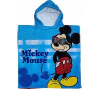 arlis Poncho De Bain en Mickey à Capuche en Coton (FR/ES, Âge, Taille Unique, Taille Normale, Poncho de Bain Mickey)