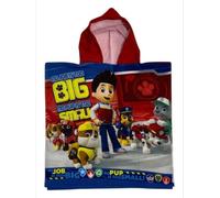 arlis Poncho De Bain Enfant, Microfibre Ultra Doux Et Absorbant, Serviette De Plage À Capuche pour Cape Salle De Bain, Piscine, Plage - Filles Garçons 2-8 Ans (Poncho Paw Patrol)