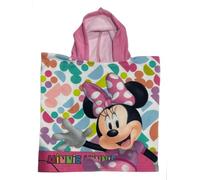 arlis Poncho De Bain Enfant, Microfibre Ultra Doux Et Absorbant, Serviette De Plage À Capuche pour Cape Salle De Bain, Piscine, Plage - Filles Garçons 2-8 Ans (Poncho Minnie)