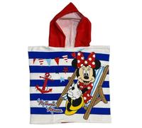 arlis Poncho De Bain Minnie - Capuche Poncho De Bain Minnie 50 X 100 cm (FR/ES, Âge, Taille Unique, Taille Normale, Poncho Minnie)
