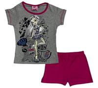 Pyjama Court Monster High (FR/ES, Âge, 12 Ans, Taille Normale, Gris)