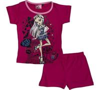 Pyjama Court Monster High (FR/ES, Âge, 6 Ans, Taille Normale, Fuchsia)