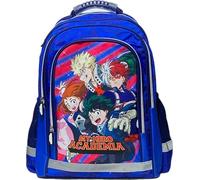 arlis Sac à dos 42 cm - Qualité supérieure - 42x30x16 cm - 2 compartiment principal zippé extérieure. et 1 compartiment principal zippé extérieure avec 2 poches latérales (Sac à dos My hero Acadmia)