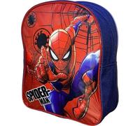 arlis Sac à dos Spider-man 30 cm, 1 Compartiment principal avec zippée, bretelles réglables - Dimensions: 30 x 26 x 10 cm (Sac à dos Spider-Man - B)