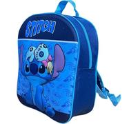 arlis Sac à dos Stitch 30 cm en 3D, 1 Compartiment principal avec zippée, bretelles réglables - Dimensions: 30 x 26 x 10 cm (Sac à dos Stitch - A)