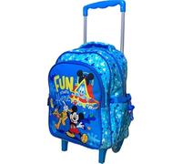 arlis Sac à Dos Trolley Mickey, 1 Compartiment Principal avec zippée 1 Compartiment avec Fermeture zippé Devant - 31 x 24 x 15 cm (Trolley Sac à Dos Mickey)