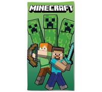arlis Serviette de Plage ou Drap de Bain Mineccraft en Coton (Mineccraft)