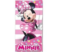 arlis Serviettes de Plage Minnie - Drap De Plage Minnie 70cm x 140cm (Serviette de Plage Minnie Disney, 70 X 140 cm)