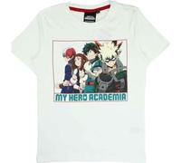 T-Shirts à Manches Courtes My Hero Academia - Garçon Débardeur My Hero Academia (FR/ES, Âge, 10 Ans, Taille Normale, Short Sleeve T-Shirt-A)