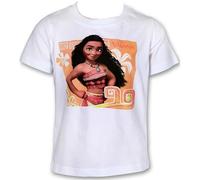 arlis T-Shirts à Manches Courtes Vaiana - T-Shirts à Manches Courtes Vaiana (FR/ES, Âge, 8 Ans, Taille Normale, T-Shirt Manches Courtes Vaiana Disney-C)