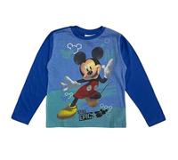 arlis T-Shirts à Manches Longues Enfants Garçons 3 Ans - 98 Cm en 100% Coton (FR/ES, Âge, 3 Ans, Taille Normale, T-Shirt Mickey - B)