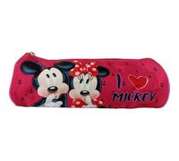 arlis Trousse Scolaire, Ronde - Dimensions: 23 x 8 cm (Trousse Minnie)