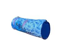 arlis Trousse Scolaire Stitch, Ronde - Dimensions: 23 x8 cm (Stitch -b)
