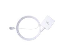 Arlo Accessoire certifié, câble de Charge magnétique extérieur, 7,6 m, conçu pour Les caméras de sécurité Essential 2 (+XL) Blanc