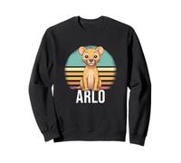 Arlo - Beau nom de garçon avec Un Lion Mignon Sweatshirt