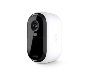 Arlo Caméras de sécurité essentielles d'extérieur sans fil 2K (2e génération, version 2023) - Alimentation par batterie, reconnaissance de personne, détection de colis, aperçu animé, essai d'un mois