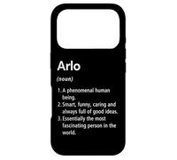 Arlo Définition du nom Dictionnaire Amusant Coque pour iPhone 17 Pro