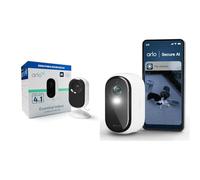 Arlo Essential 2 2K (1) et Indoor 2K (2), Caméra de Surveillance WiFi Extérieure sans Fil, Autonomie de 24 Mois, Vision Nocturne Couleur, Sirène et Audio Bidirectionnel, Essai Secure Inclus, 3 Caméra