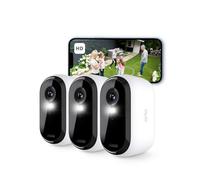 Arlo Essential 2, Caméra de Surveillance WiFi, Vidéo HD, 3 Caméras