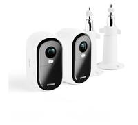 Arlo Caméra de sécurité extérieure Essential - 2 supports de fixation réglables - Pack de 2