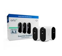 Arlo Essential Caméra de sécurité extérieure, pack de 3