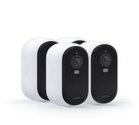 Arlo Essential Security VMC3450 Lot de 4 caméras sans Fil 2K avec projecteur, intérieur/extérieur, 2e génération, Audio bidirectionnel, Vision Nocturne en Couleur, Activation de Mouvement