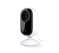 Arlo Essential VMC3060 Caméra de sécurité d'intérieur 2K (2ème génération) - 1 Pack - Sécurité à Domicile, Moniteur pour bébé, caméra pour Animaux de Compagnie, système de caméra 2K, Blanc