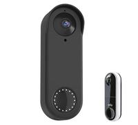 Arlo Housse de Protection pour Sonnette de Porte en Silicone pour Arlo Video Sonnette (1ère Génération) Accessoires sans Perceuse Protection Complète pour Arlo Video Sonnette Arlo AVD1001