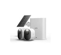 Caméra de surveillance ARLO Pack 2cam.ext. 4K Ultra3+panneau solaire