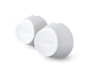 ARLO Modèle : support muraux magnétiques blanc x2